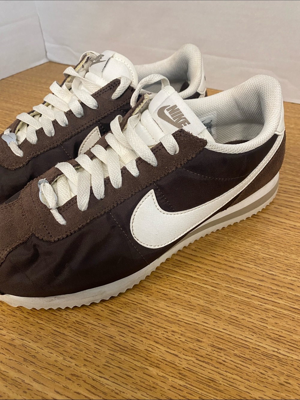 Nike Women’s Cortez Textile / Baroque Brown/Sail Colorway